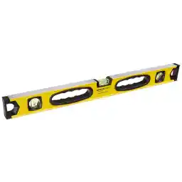 Amazon Basics 24-Inch Heavy Duty Shock Resistant Aluminum Alloy Magnetic Spirit Level