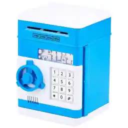 Smart Cash Money Box Form Blue