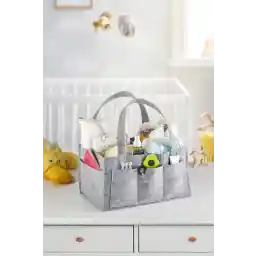 سازمان دهنده کیسه های مراقبت از نوزاد مادر نمدی سرستیل - خاکستری