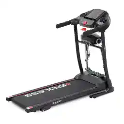 Endless Treadmill with 3HP Peak Power DC Motor| 10km/hr Max Speed | 90kg User Weight Capacity | 410mm Running Area | Foldable Design with Manual Incline | Built-in Speakers & 12 Preset Programs