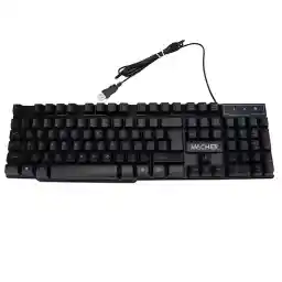 کیبورد گیمینگ مچر مدل MR-304 Full-Size LED RGB