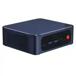 Beelink EQi12 Mini-pc, Intel Core i7 12650H (10C/16T, tot 4,7GHz), 24GB LPDDR5 500G M.2 PCIe4.0 SSD Mini Computer, 4K Dual Display/WiFi 6/BT5.2/Dual Gigabit LAN