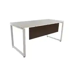 Mahmayi Projekt 1600T Modern Office Desk, Executive Desk, Home Office Modern Simple Style Pc Desk, Writing Study Desk, Computer Table With 2 Grommets For Wire Management, Home Office Desk Furniture