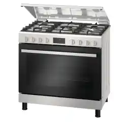 Bosch Series 6 Gas Range Cooker Stainless Steel-HGX5H0W50M Min 1 year manufacturer warranty