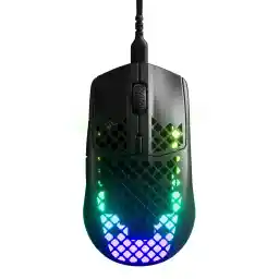 SteelSeries Aerox 3 - Geperforeerde RGB-gamingmuis - Ultralicht waterbestendig ontwerp - 8,500 DPI TrueMove Core optische sensor - Onyx