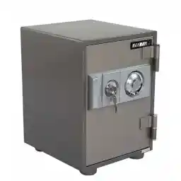 Mahmayi Secure Sd101T Dial & Key Fire Safe Secure Functional Safe Organiser With Hammertone Paint Finish Safety For Home Business Office Hotel Money Document Jewellery Safe Security Safe Box 30Kgs