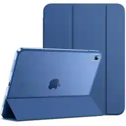 JETech Case for iPad (A16) 11th/10th Generation (2025/2022), Slim Stand Hard Back Shell Cover with Auto Wake/Sleep (Navy)