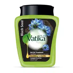Vatika Naturals Hammam Zaith - Hot Oil Treatment |Lightweight & Non-Sticky Formula Enriched With Blackseed | Adds Shine, Tickens Hair, Promotes Hair Growth - 1 kg