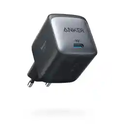 Anker Nano II 65W USB-C oplader voeding met snellaadvermogen, GaN II technologie, compatibel met MacBook Pro/Air, Galaxy S20/S10, iPhone 12/Pro/Mini, iPad Pro, Pixel (zwart)(Refurbished)