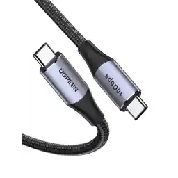 UGREEN USB C Cable 240W 1M,3.2 Gen 2 10Gbps 4K Video Type C to Type C Fast Charger for iPhone 17-15 Series,iPad,MacBook Pro,Matebook,iPad,Chromebook,Samsung Galaxy S25 Ultra,Huawei P70,Switch