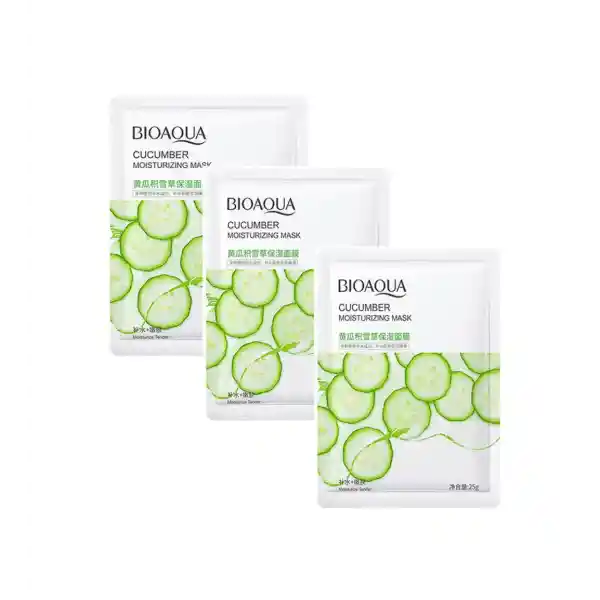 پک 3 عددی ماسک صورت مدل خیار | بیوآکوا
