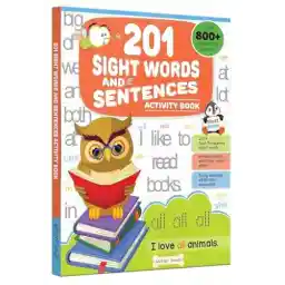 201 Sight Words And Sentence (With 800+ Sentences To Read): Activity Book For Children