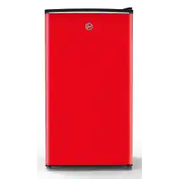 Hoover 118L Single Door Compact Refrigerator with Freezer Compartment - Mechanical Control, Adjustable Thermostat,1 Removable Shelf, Defrost Feature, 1 Year Warranty, Red - HSD-K118-R