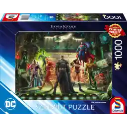Schmidt Spiele 57591 Thomas Kinkade, The Justice League, puzzel met 1000 stukjes, normaal
