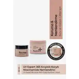 کرم مرطوب کننده روتین+ Uv Expert 365 ضد چروک Spf50 نیاسینامید | Uv Expert Rich Daily Moisture