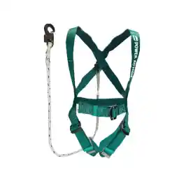 Sulfar Power Action SH01 Safety Harness Made From Conventional Polyester Ribbon High Grade Material (Green)