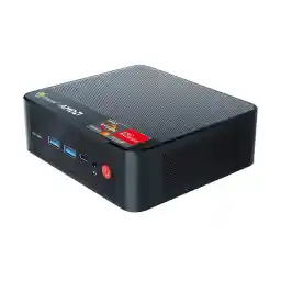 Beelink EQR5 Mini PC, AMD Ryzen 5 5650U 6 Cores 12 Threads up to 4.2GHz, 16GB DDR4 RAM 500GB M.2 NVMe SSD, Mini Computer Support 4K@60Hz Dual Display, BT5.2 Wi-Fi6, Dual 1000M LAN