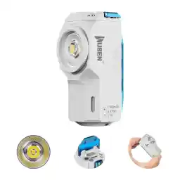 WUBEN X0 EDC Flashlight, 800 Lumens, Pocket Flashlight Floodlight, Mini Magnetic Flashlight 7 Modes, USB-C Rechargeable Small Flashlight for Home, Camping, Hiking, Outdoor