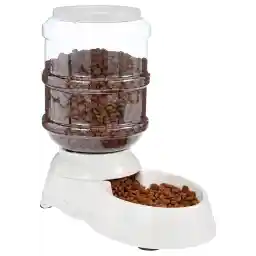 Amazon Basics Gravity Pet Food Feeder, Small (1-Gallon Capacity)
