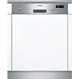 Siemens 12 Place Settings Semi Integrated Dishwasher,German Engineering, 3 Years Warranty, White, Sn54D500Gc