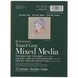 Strathmore MXMD TN 400 GRY 6X8 15SH(12)