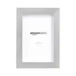 Amazon Basics Rectangular Photo Picture Frame, 10.16 CM x 15.24 CM, Pack of 2, Black