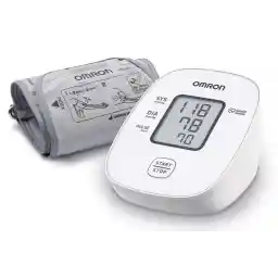 OMRON X2 Basic – Klinisch gevalideerde automatische bloeddrukmeter met detectie van onregelmatige hartslag en gids voor het omwikkelen van manchetten | Bovenarm bloeddrukmeter