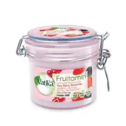 Vatika Naturals Fruitamin Hair Conditioning Mask - Very Berry Smoothie with Cranberries, Blueberries, Strawberries and Pomegranate and Vitamins A, E & F - 350g