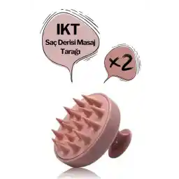 شانه ماساژ پوست دوش سیلیکونی نرم ICT 2 عدد