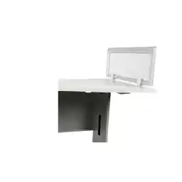 Mahmayi PolyCarb 75 Aluminium Divider Panel Provide Desk Privacy Perfect for Office, Office Divider Partition, Desk Separator Panel for Student Call Centers, Offices, Libraries, Classrooms 140Cms