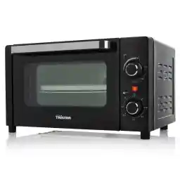 Tristar OV-3615 mini-oven, 800 watt, 10 liter, voor grillen, bakken en roosteren, veelzijdig en compact, zwart