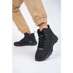 Muggo Alaska Unisex Garantili Trekking Outdoor Bağcıklı Yandan Fermuarlı Kışlık Bot