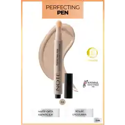 Note Cosmetics Perfecting Pen Illuminator Effect Under Eye Concealer Pen 03 بژ روشن