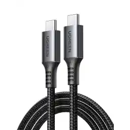 UGREEN iPhone Charger Cable 100W 2M, USB C to C Fast Charging Cable PD3.0 SCP BC1.2 5A, Braided Phone USB Cord for iPhone 17-15 Series, iPad, MacBook/iPad Pro/Air, Samsung S25 Ultra/24, Huawei P70