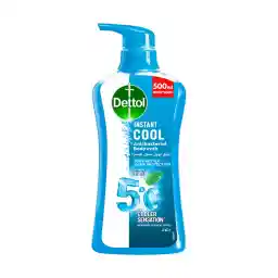 Dettol Cool Shower Gel & Body Wash, Menthol & Eucalyptus Scent, 500ml