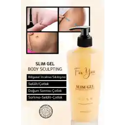 ژل لاغری برای شما گلد اسلیم - کرم سفت کننده-چربی سوز-شکستگی منطقه ای ضد شکستگی و سلولیت (تک)