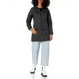 Amazon Essentials womens Lightweight Water-Resistant Packable Hooded Puffer Coat (Available in Plus Size)