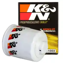 K&N Premium Oil Filter: Protects your Engine: Compatible with Select TOYOTA/LEXUS/SUZUKI/CHEVROLET Vehicle Models (See Product Description for Full List of Compatible Vehicles), HP-1003