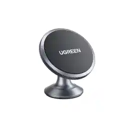 UGREEN Magnetic Car Phone Holder Car Mount, [360° Rotation Super Stable], One-hand Auto Lock, Mobile Holder Accessories, Fit for iPhone 16/15/14/13, Samsung S25/24/23/Z Flip, 2 Metal Plates included