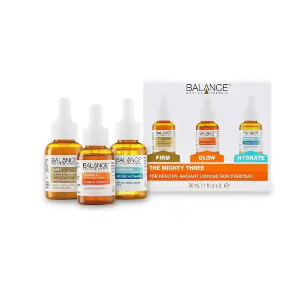 پک پوستی 3 عددی سرم روشن کننده، آبرسان و جوانساز | بالانس