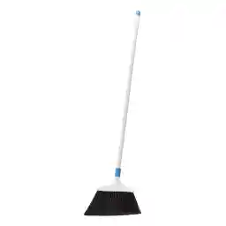 Amazon Basics Heavy-Duty Outdoor Broom, Blue&White