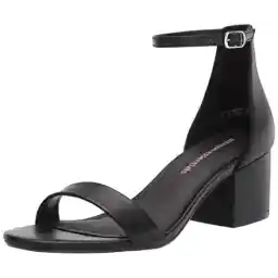 Amazon Essentials Women's Two Strap Heeled Sandal