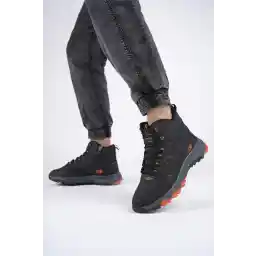 Muggo Alaska Unisex Garantili Trekking Outdoor Bağcıklı Yandan Fermuarlı Kışlık Bot