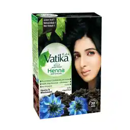 Vatika Henna Hair Color 1 Natural Black 60g