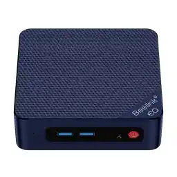 Beelink MINI S12 Mini PC, 12th Gen Intel Alder Lake N95 Processor (up to 3.40GHz) Mini Computer, 8GB RAM 256GB SSD Business Mini Desktop PC, Dual HDMI/WiFi 5/BT 4.2/RJ45/WOL/Auto Power On