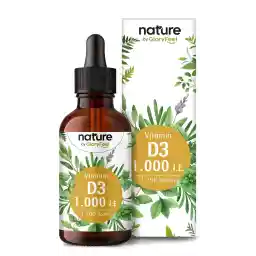 مایع ویتامین D3 50 میلی لیتر (1700 قطره) - 5000 IU در 5 قطره - در روغن MCT از نارگیل - تست شده آزمایشگاهی، با دوز بالا، مایع بدون مواد افزودنی تولید شده در آلمان