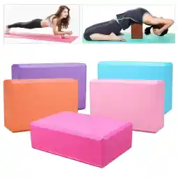 EVA Yoga BLock Brick Pilates Sports Exercise Gym Foam Workout Stretching Aid Body Shaping Health Training Equipment