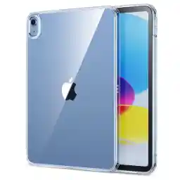 ESR Hoes voor iPad 10 generatie hoes transparant, iPad 10 Case 2022, dun en licht, bestand tegen vergeling, Hartacryl achterkant, Air Guard hoeken, flexibel frame, helder