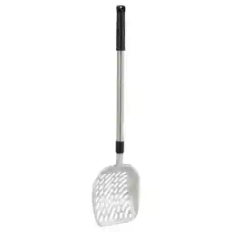 Amazon Basics Metal Litter Scoop with Retractable and Adjustable Handle