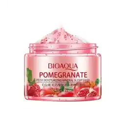 ماسک صورت شب ضد پیری حاوی انار قرمز120میل | بیوآکوا